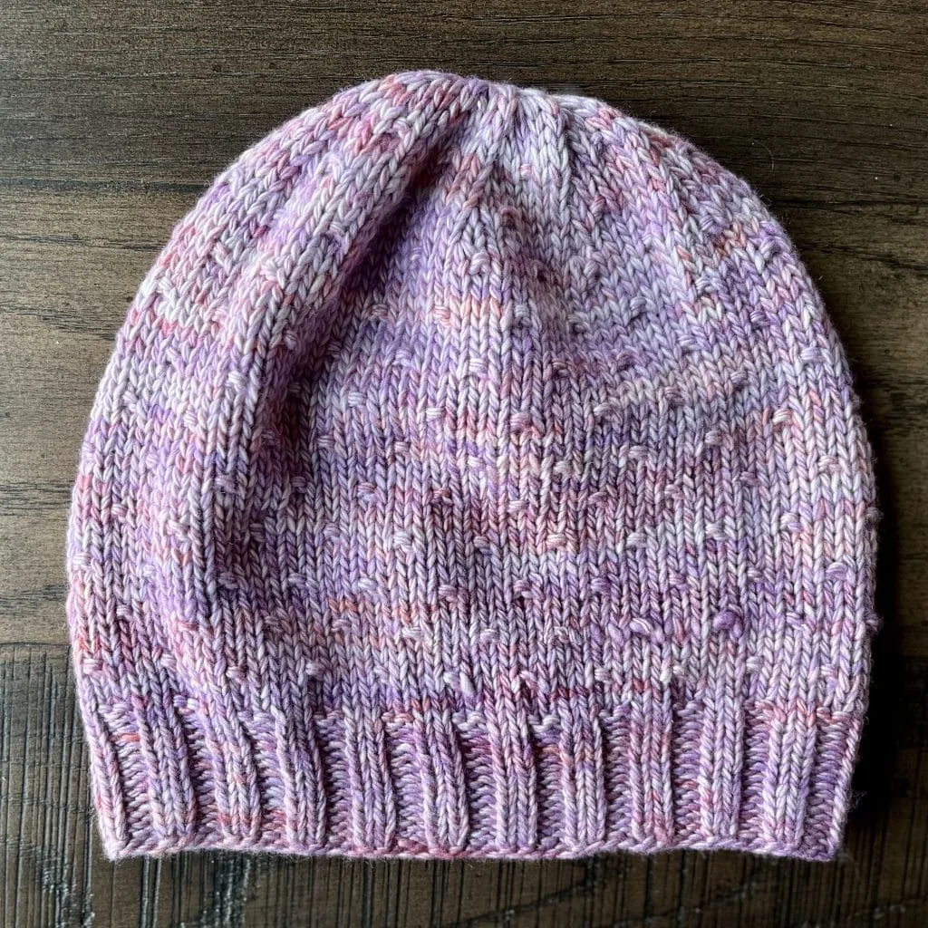 Polka Dot Purls Beanie Cover Photo