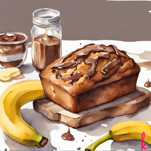 Nutella banana bread