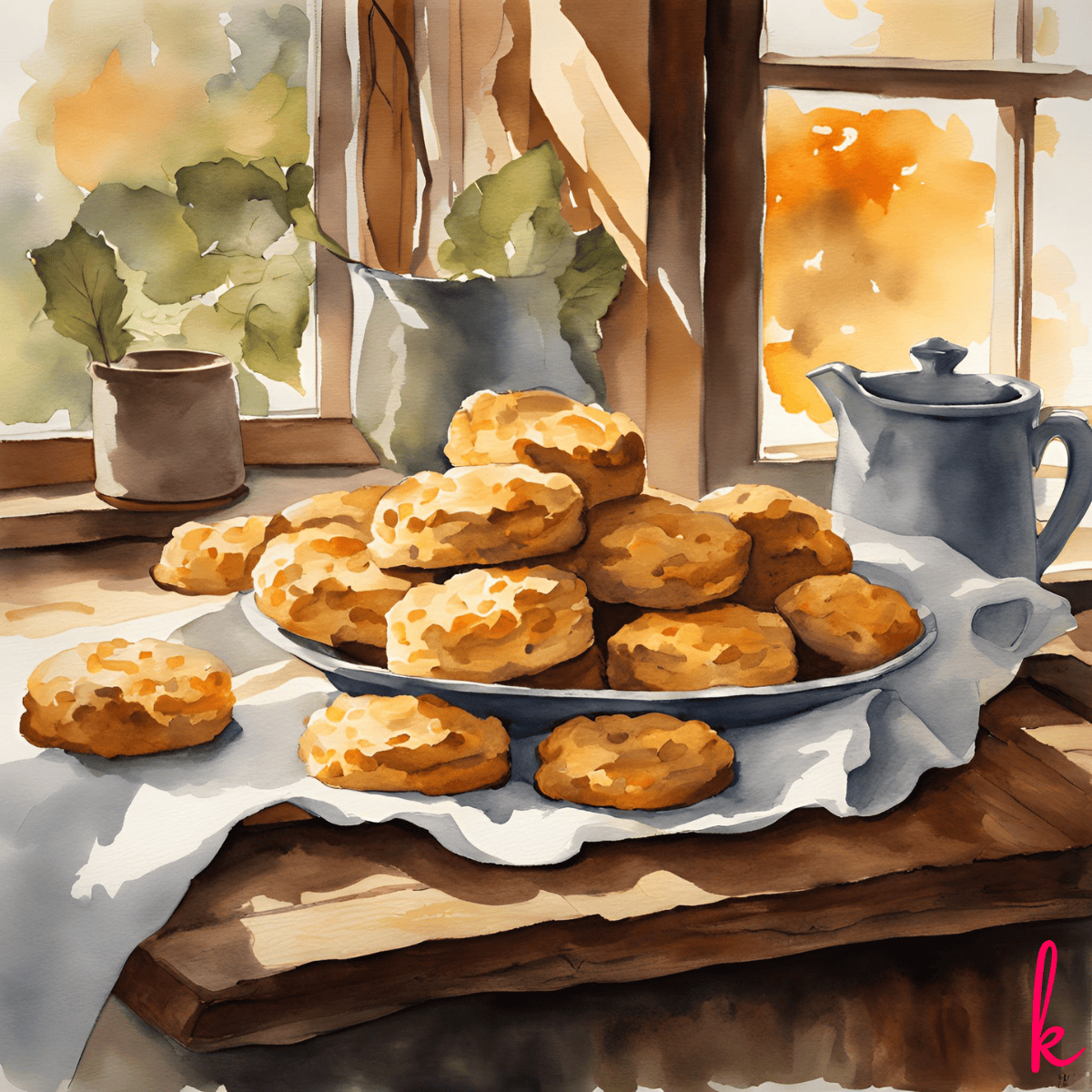 Easy Pumpkin Drop Biscuits