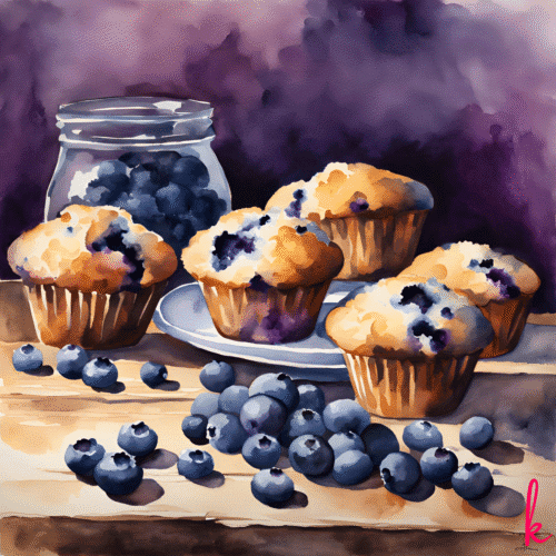 True Blue Blueberry Muffins