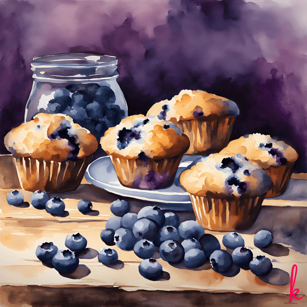 True Blue Blueberry Muffins