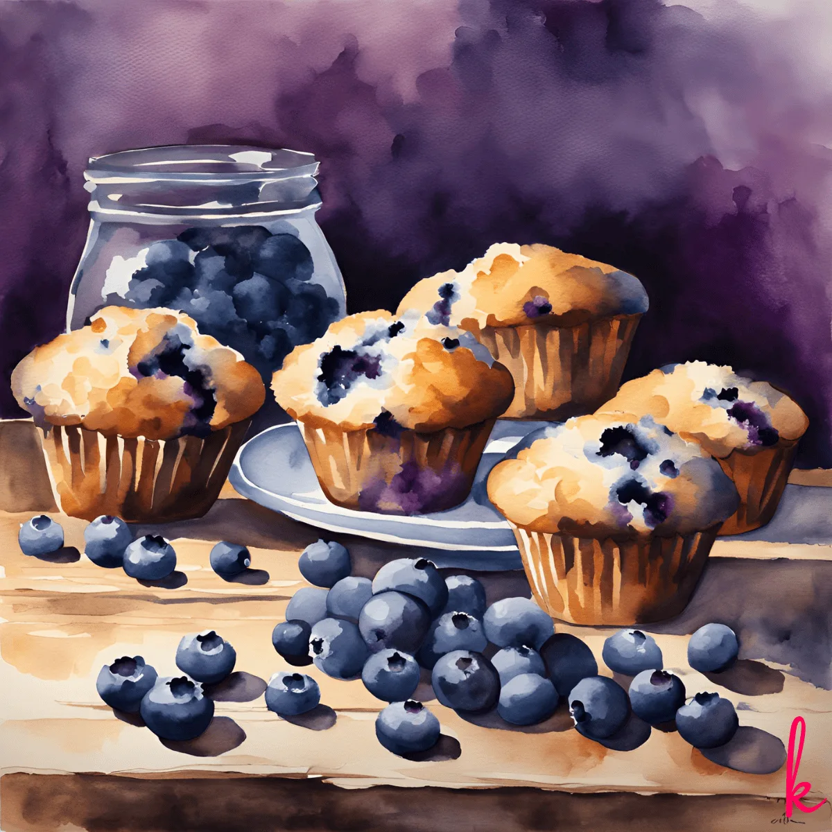 True Blue Blueberry Muffins